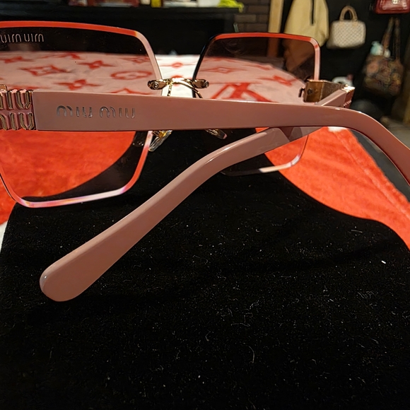 Miu Miu Accessories - Miu Miu Pink Women's Sunglasses Size 62 -16-142 **NO Case